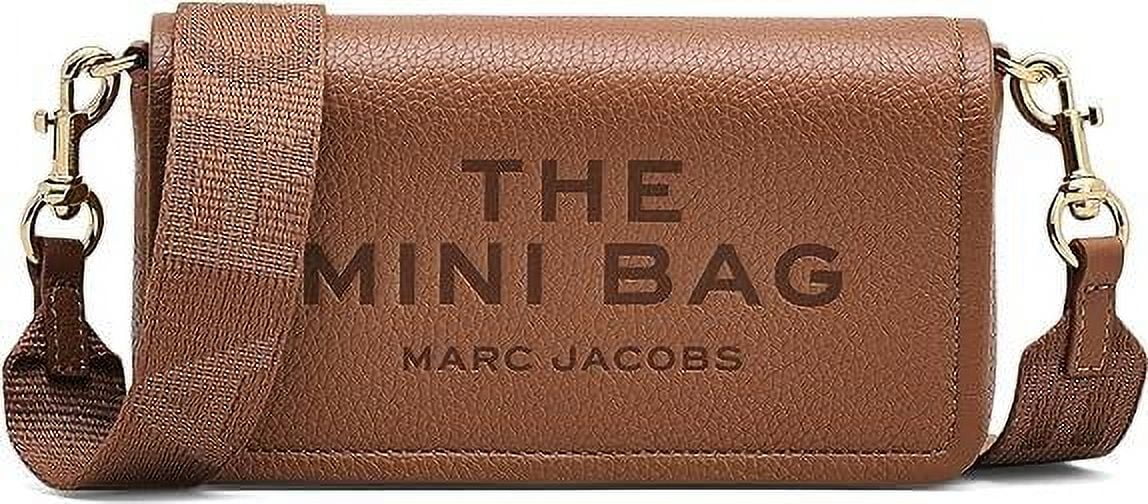 Marc Jacobs The Leather Mini Crossbody Bag - Argan Oil - Walmart.com