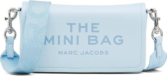 Marc Jacobs The Leather Mini Crossbody Bag - Cloud Blue - Walmart.com