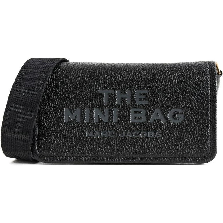 Marc Jacobs The Leather Mini Crossbody Bag - Black - Walmart.com Marc Jacobs The Leather Mini Crossbody Bag - Black - Walmart.com
