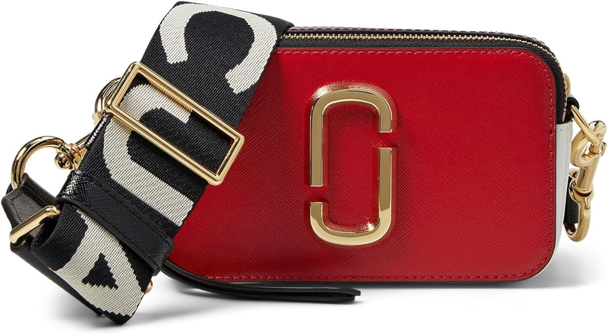 Marc Jacobs The Snapshot Crossbody Bag - True Red Multi - Walmart.com