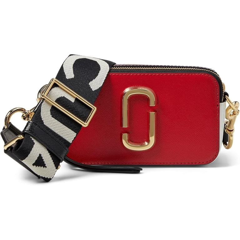 Marc Jacobs The Snapshot Crossbody Bag - True Red Multi - Walmart.com