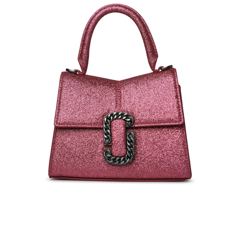 Marc Jacobs The Woman St. Marc Pink Glitter Leather Bag Walmart