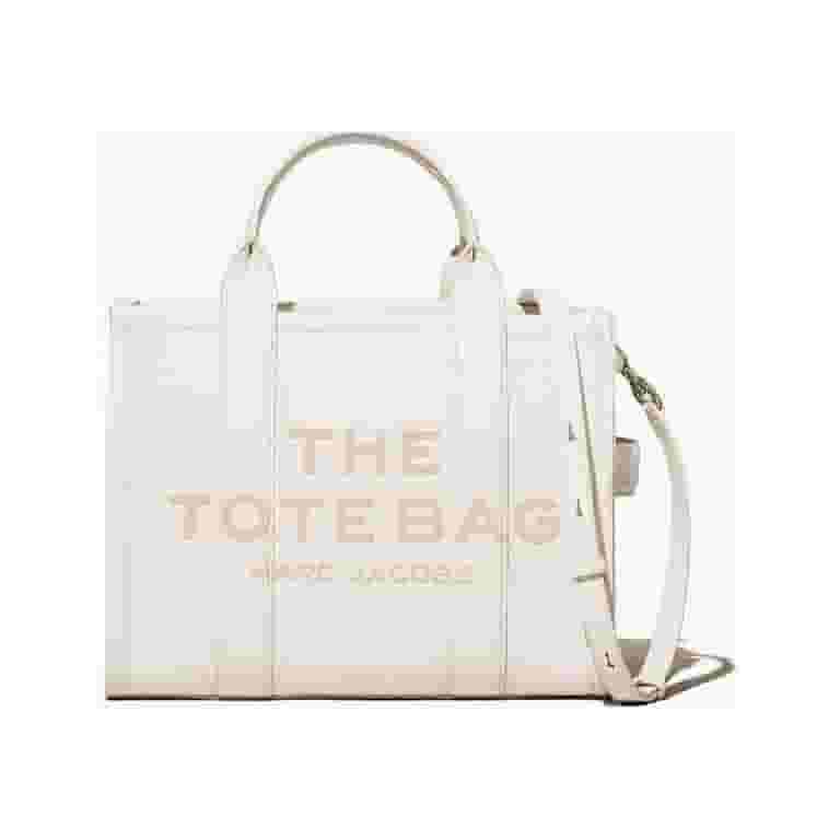 アクセサリーその他 The Beauty Bag - Marc Jacobs - Leather - White Marc Jacobs Women's Medium Tote Bag' White Shoulder Bag With