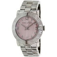 thumbnail image 1 of Marc Jacobs Women's MBM3300 'Amy' Crystal Stainless Steel Watch, 1 of 1