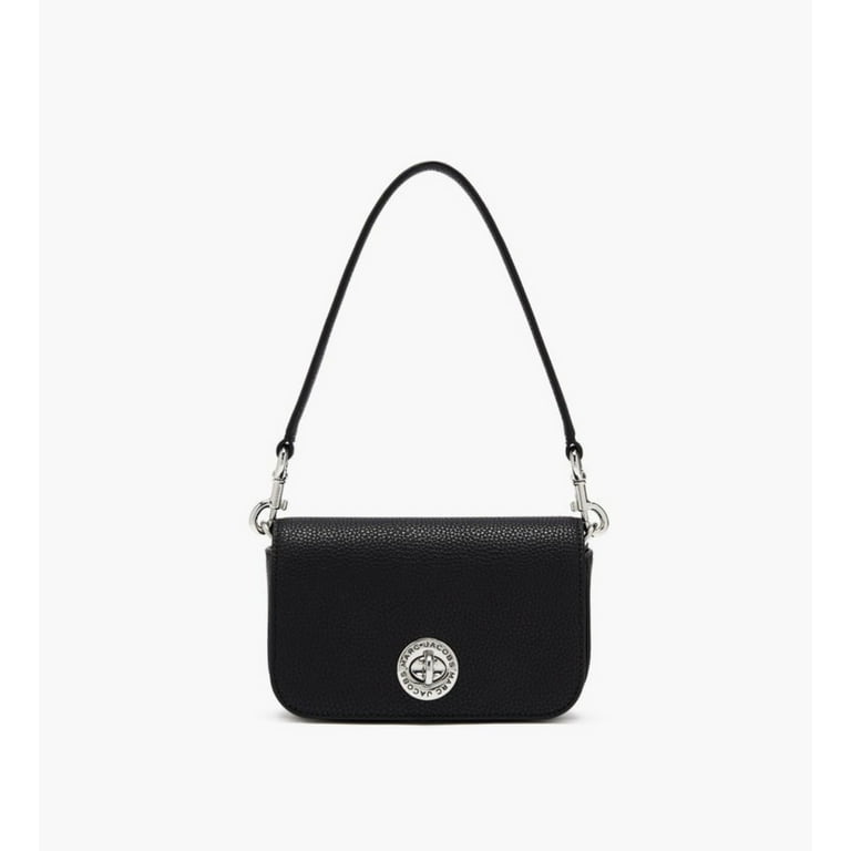Marc Jacobs Women's Signet Turnlock Small Shoulder Bag In Black