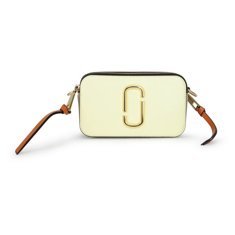 Marc Jacobs Women's Snapshot Color-Blocked Crossbody Tender Yellow