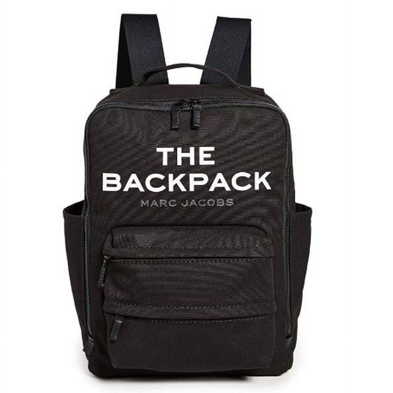 Marc Jacobs Women's The Backpack, Black, One Size Canvas