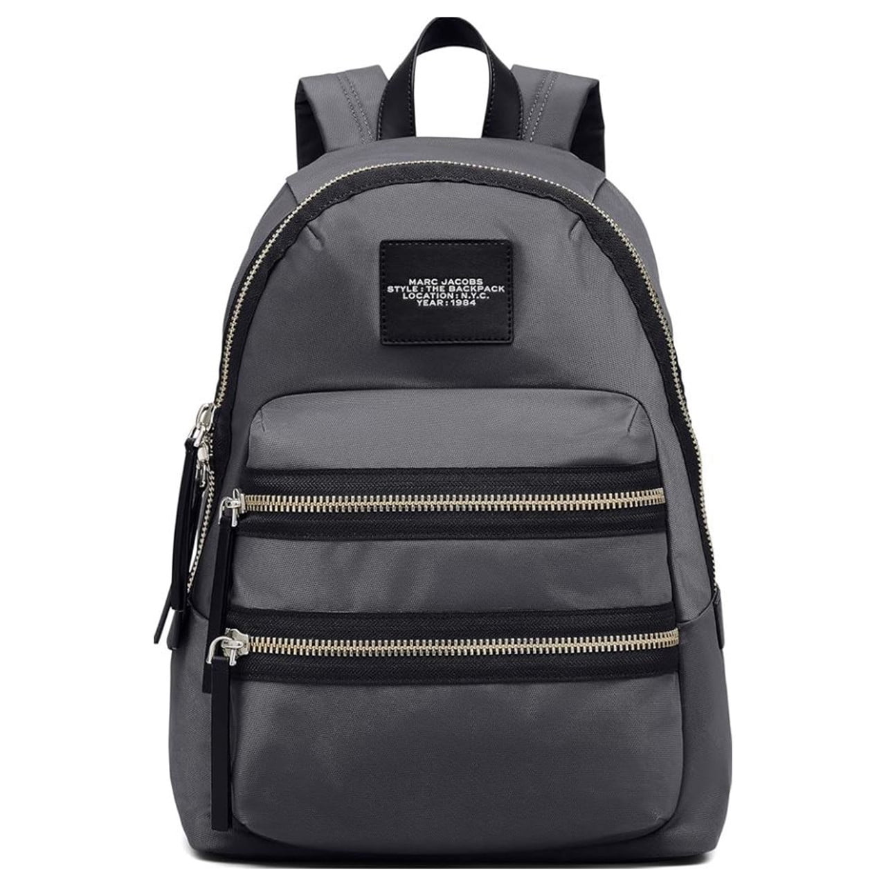 Marc Jacobs Women's The Biker Nylon Large Backpack (Dark Shadow