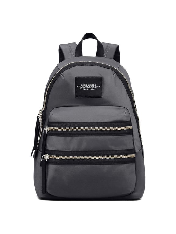 Women's The Biker Nylon Large Backpack (Dark Shadow) One Size 2F3HBP028H02-061