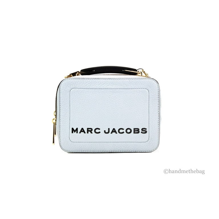 Marc Jacobs Women s The Box Quarry Textured Leather Logo Top