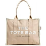 Marc Jacobs Womens The Colorblock Large Tote Bag, Beige Multi, H073M01RE21-261 One Size