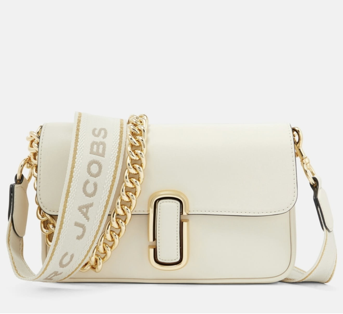 Marc Jacobs Women's The J Marc Shoulder Leather Bag (Cloud