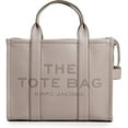 thumbnail image 1 of Marc Jacobs Women's The Medium Leather Tote, Cement, Grey, H004L01PF21-055 One Size, 1 of 2
