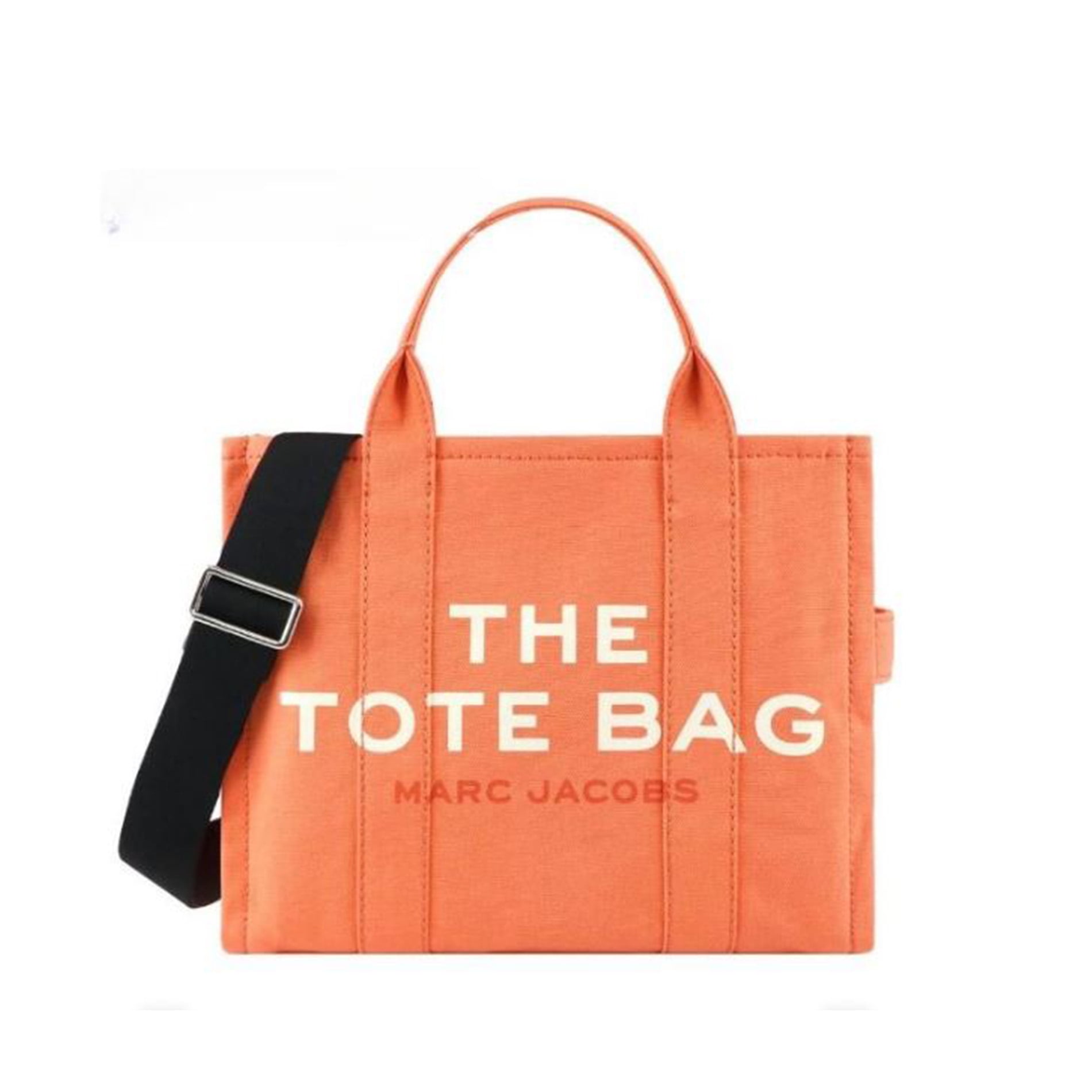 【関税込み】The Medium Tote - Marc Jacobs - Cotton - Orange Marc Jacobs Women's The Medium Traveler Tote, One Size