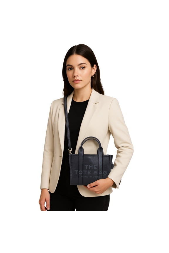 Women's The Mini Tote, Black, H053L01RE22-001 One Size