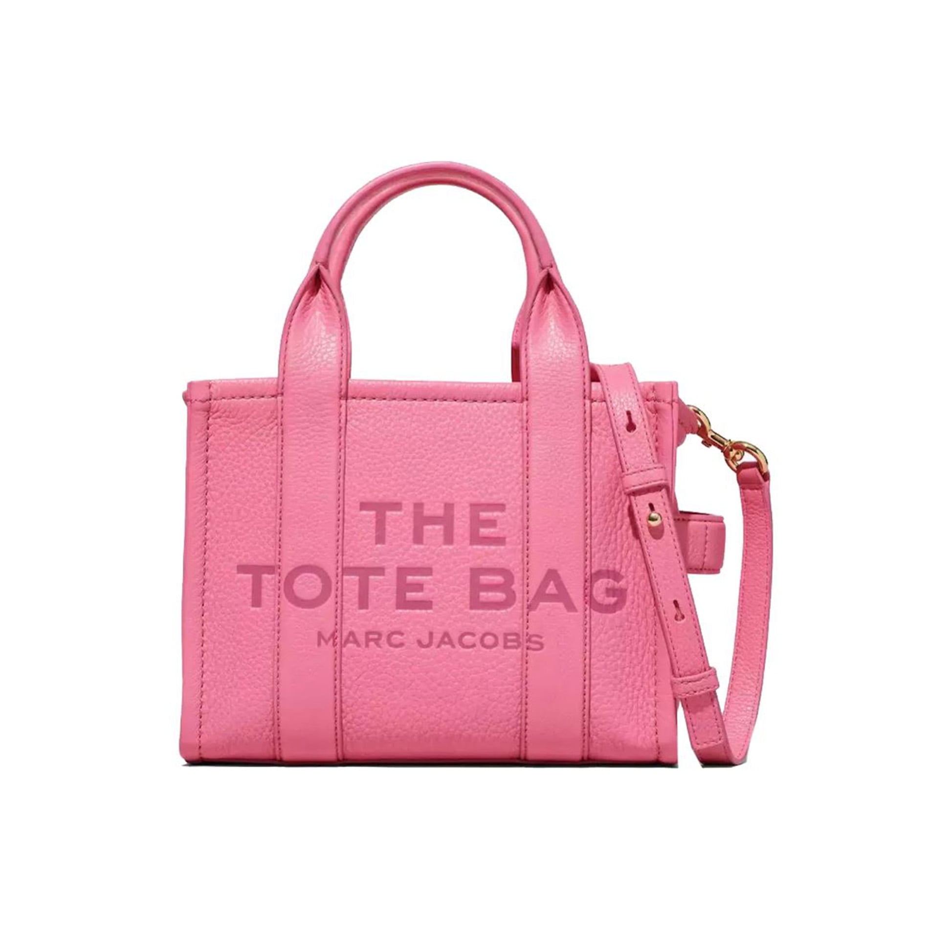 Marc Jacobs Designer Women's Candy Pink Small Tote Bag, One Marc Jacobs Designer Women's Candy Pink Small Tote Bag, One