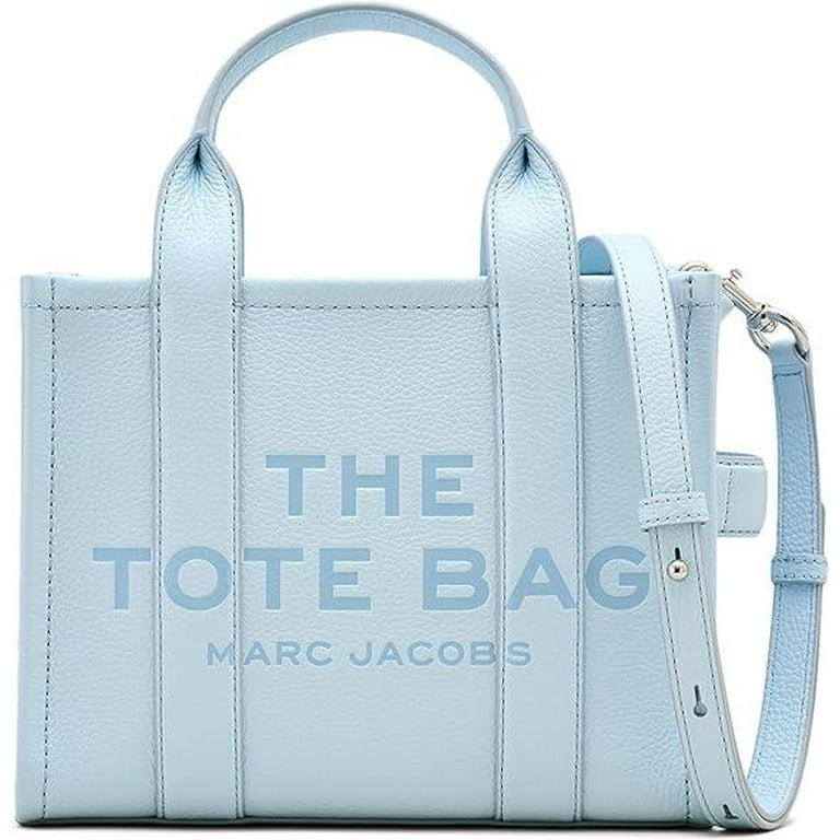 Marc Jacobs The Leather Small Tote Bag - Cloud Blue
