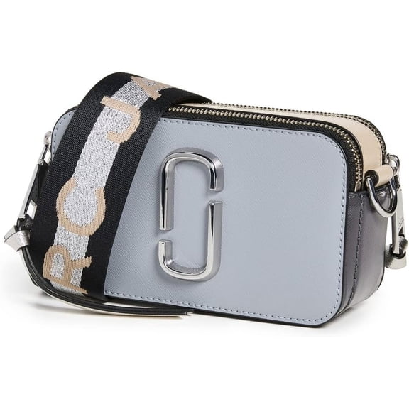 Marc Jacobs Women's The Snapshot Bag, Wolf Grey Multi, M0014146-046 One Size