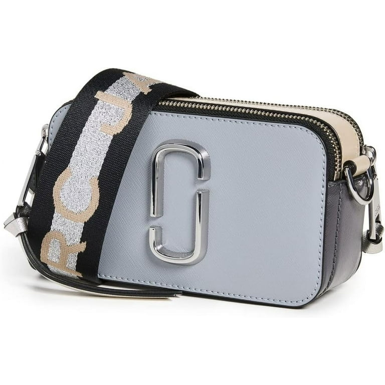 即発 MARC JACOBS SNAPSHOT LOGO STRAP CAMERA BAG M0014146 Marc Jacobs Designer Handbag: Women's The Snapshot Bag, Wolf