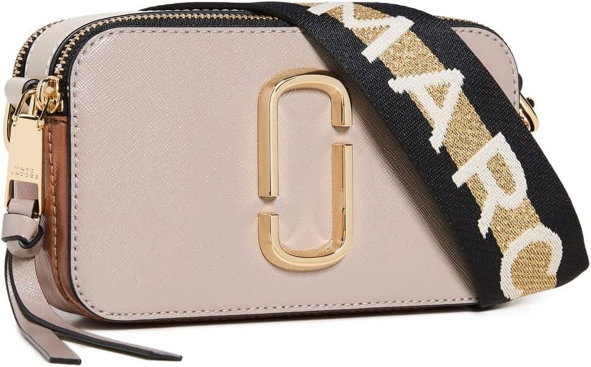 即発 MARC JACOBS SNAPSHOT LOGO STRAP CAMERA BAG M0014146 Marc Jacobs Women's The Snapshot Saffiano Leather Camera