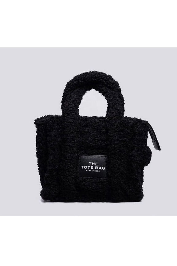 Women's The Teddy Mini Tote Bag, Black, H012M06FA21-001 One Size