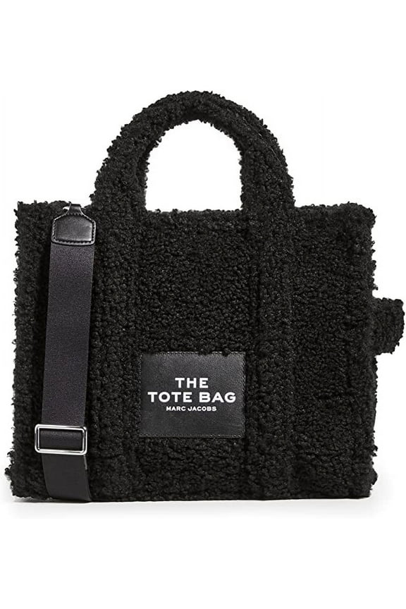 Women's The Teddy Mini Tote Bag, Black, One Size