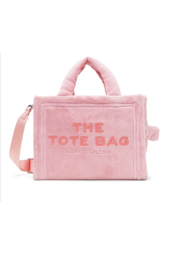 Women's The Terry Medium Tote Bag, Light Pink , H059M06PF22