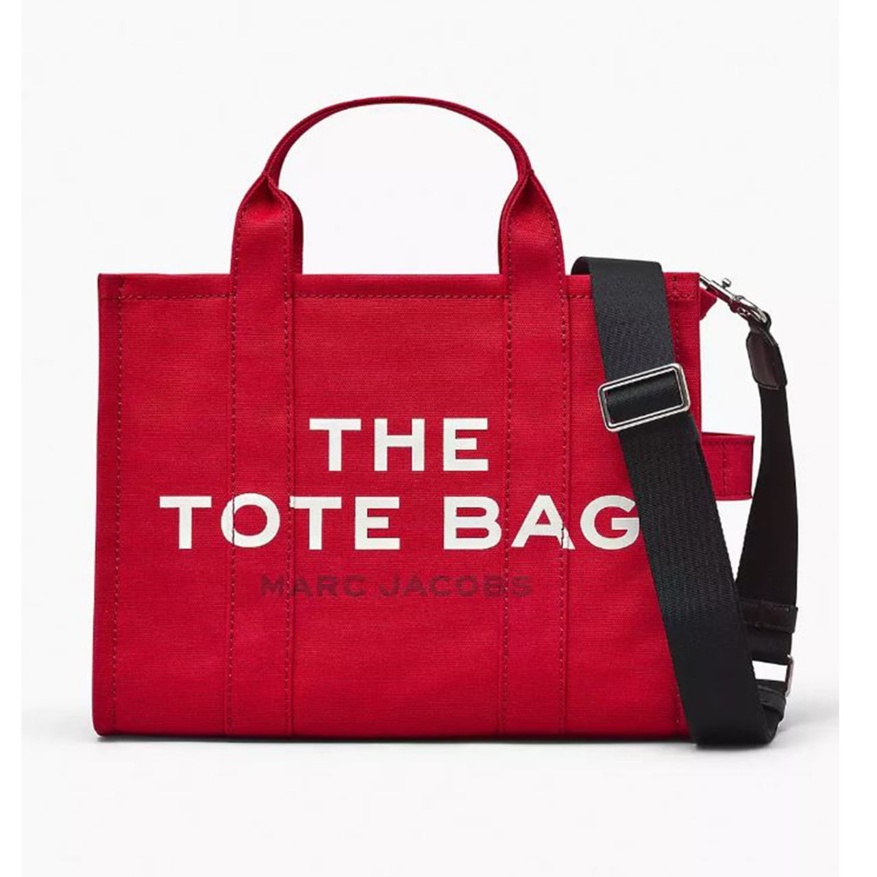 Marc Jacobs Women's The Woven Medium Tote Bag (True red) M0016161