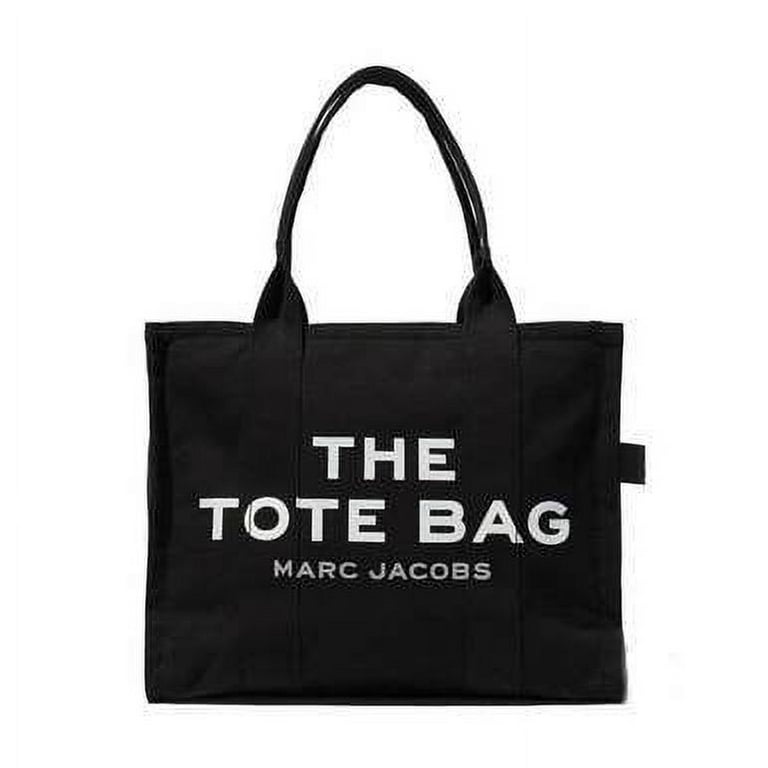 トートバッグ Marc Jacobs The Crossbody Tote - Cotton - Black Marc Jacobs The Crystal Canvas Crossbody Tote bag | Black