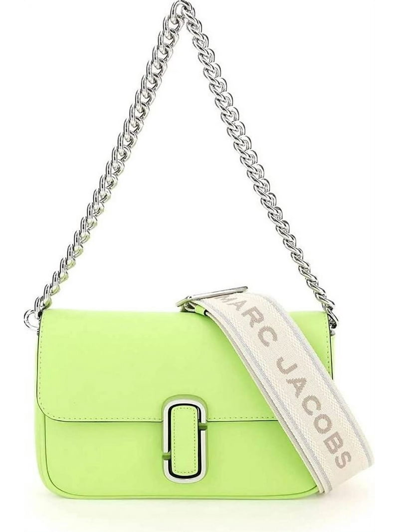 Marc Jacobs Womens The J Marc Shoulder Bag Green Glow