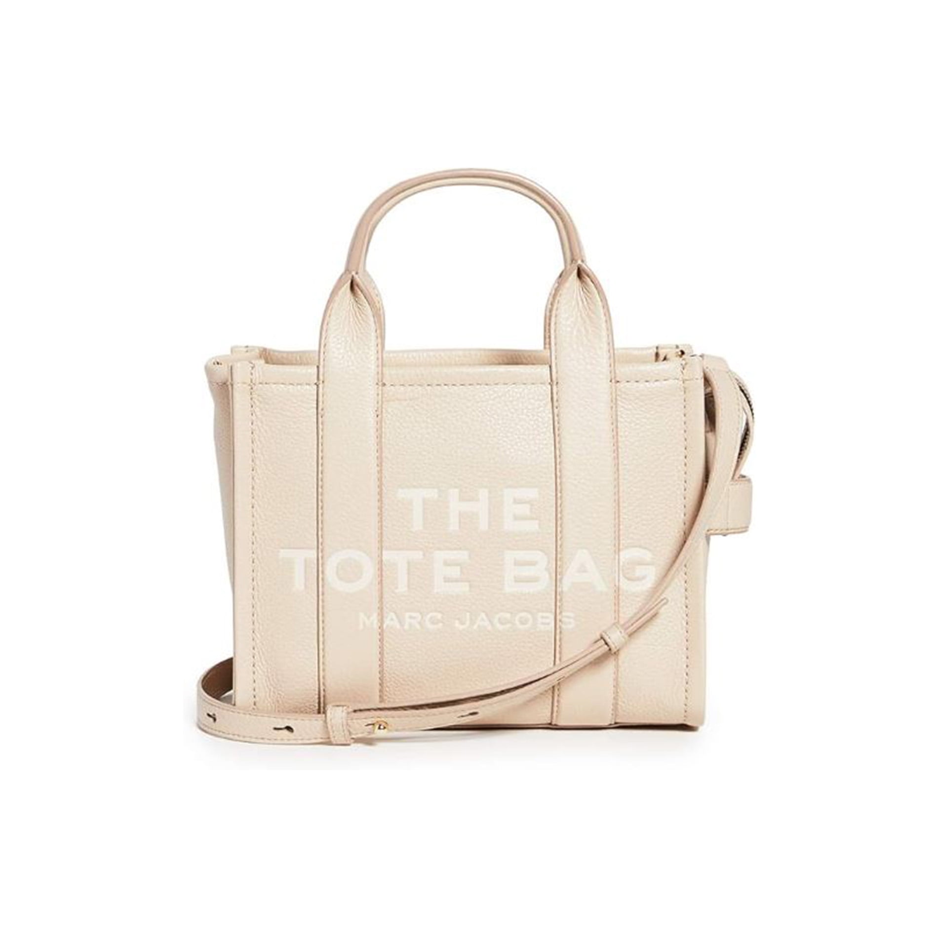 Marc Jacobs Womens The Leather Small Tote Bag Twine