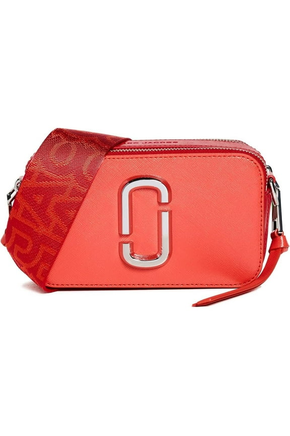 Womens The Snapshot Bag Shoulder Bag - Electric Orange Multi