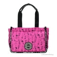 thumbnail image 1 of Marc Jacobs X Peanuts Character Print Medium Fuschia Nylon Tote Bag Purse, 1 of 5