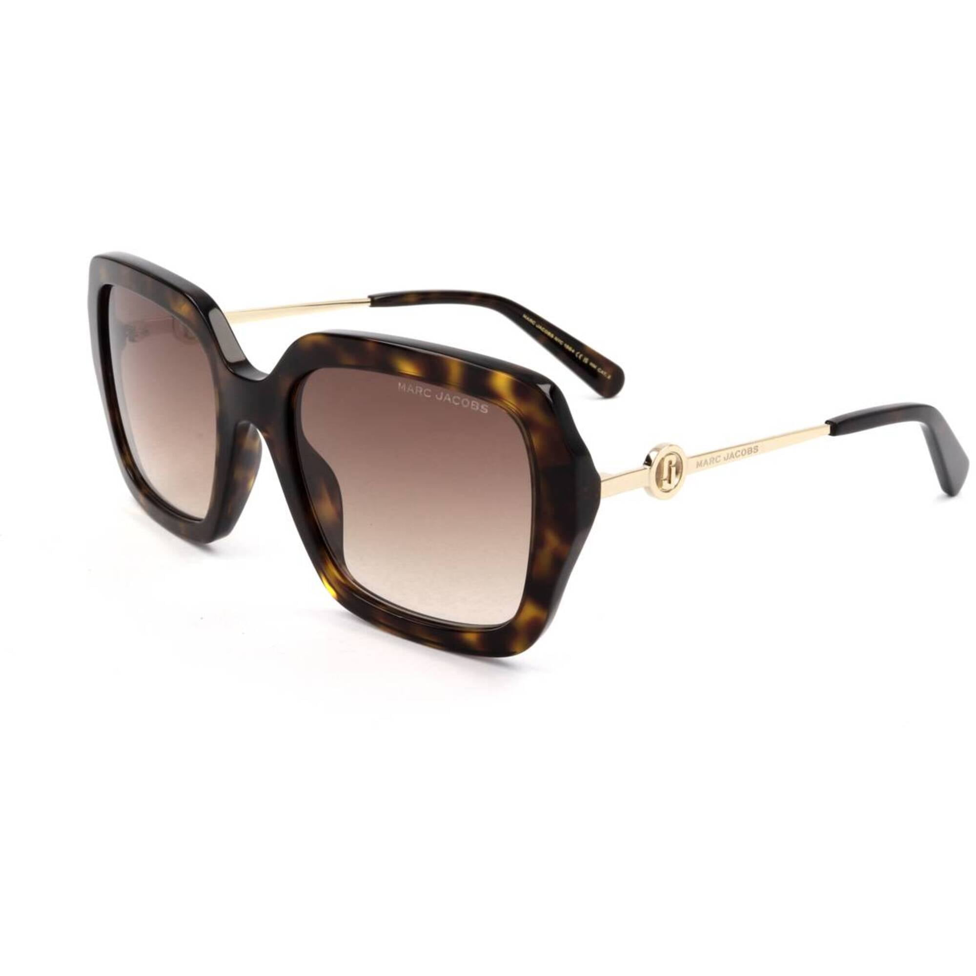 Marc Jacobs - Women's Havana Square Sunglasses
