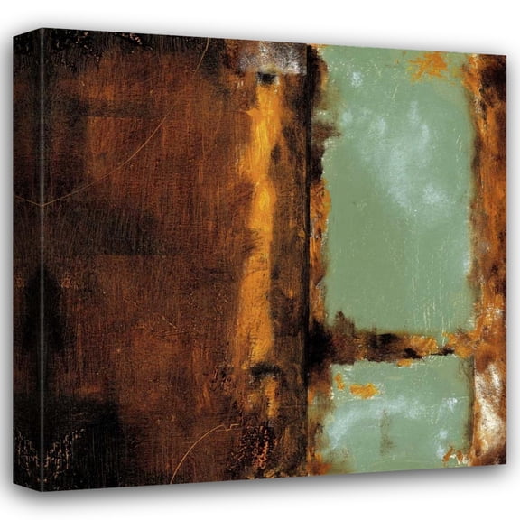 Marc Johnson 20x20 Gallery Wrapped Canvas Wall Art Titled - Copper Age II
