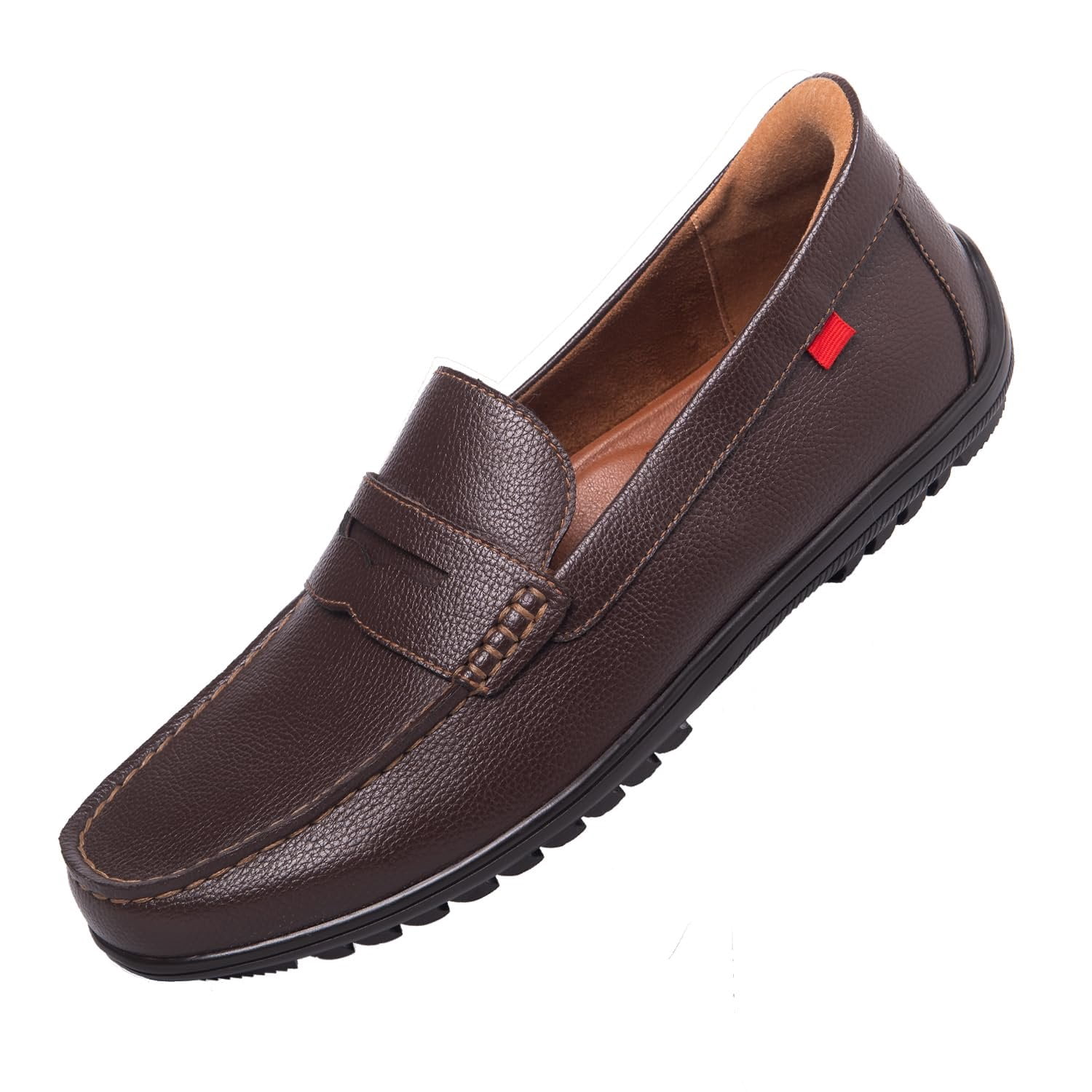 Marc Joseph New York Handcrafted Leather Driving Moccasins Loafers Brown Size 10 Amazon.com | Marc Joseph New York® Cypress Hill Braid  main image 4