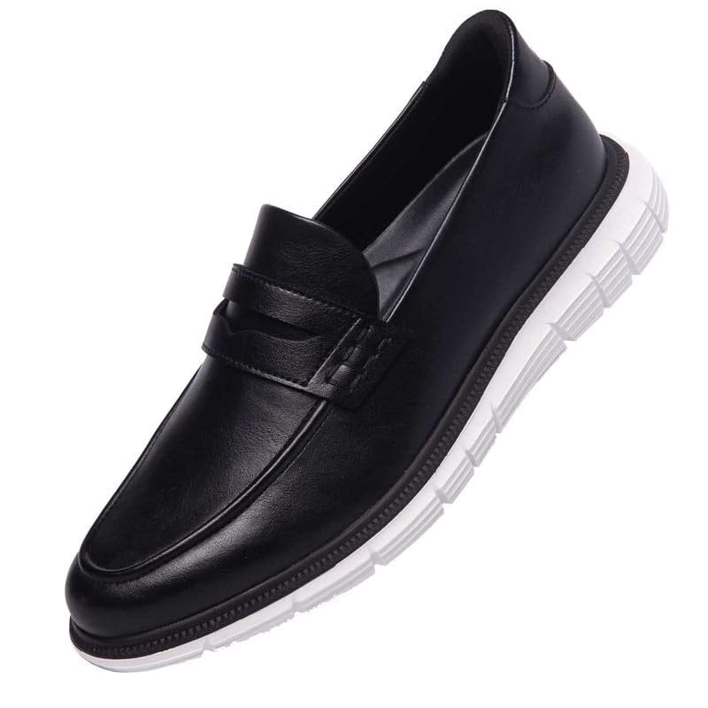 Marc Joseph Black Leather Men\'s Slip-On Loafers Marc Joseph New York Men main image 3