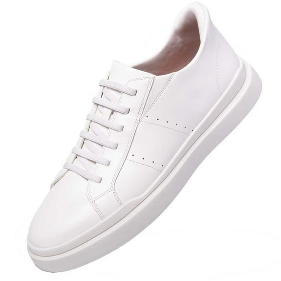 Marc Joseph New York Mens Hands Free Slip On Fashion Business Casual Dress Sneakers for Men White 11