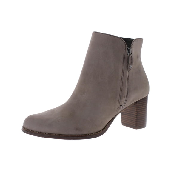 Marc Joseph Womens Grand Central Leather Zip Up Ankle Boots