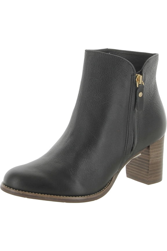 Marc Joseph Womens Grand Central Leather Zip Up Ankle Boots