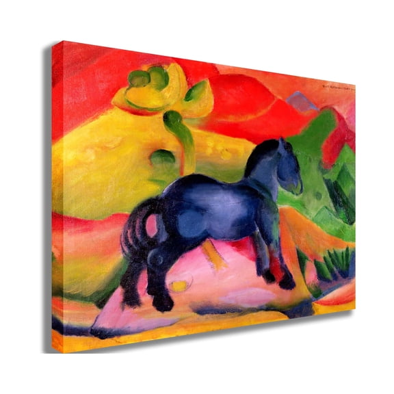 Marc "Little Blue Horse" (1912) Canvas Print