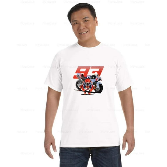 Marc Marquez 2024 Ready For Action Grand Prix Road Racing Fan Comfort Color T-Shirt, Unisex, up to size 4XL
