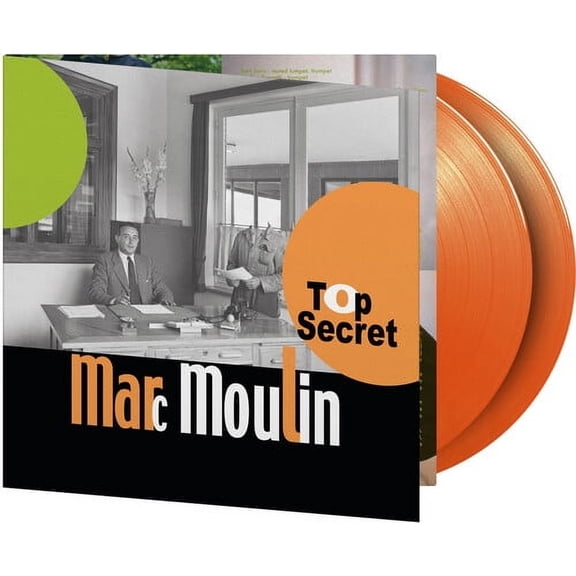 Marc Moulin - Top Secret - Limited & Expanded, Gatefold 180-Gram Orange Colored Vinyl - Music & Performance