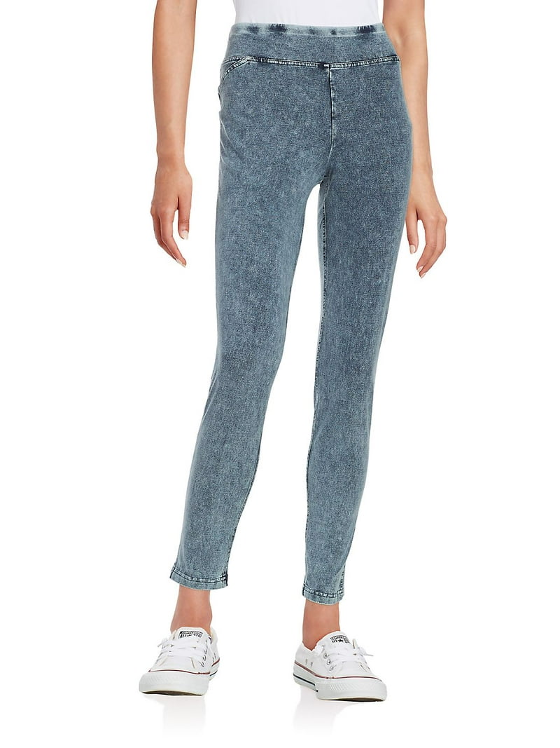 Marc New York Performance Mid-Rise Washed Spandex Leggings
