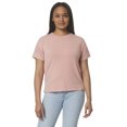 thumbnail image 1 of Marc New York Performance Women's Short Sleeve Boxy T-shirt With Mesh, 1 of 3