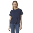 thumbnail image 1 of Marc New York Performance Women's Short Sleeve Boxy T-shirt With Mesh, 1 of 3