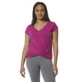 thumbnail image 1 of Marc New York Performance Women's Twisted Front T-Shirt, 1 of 2