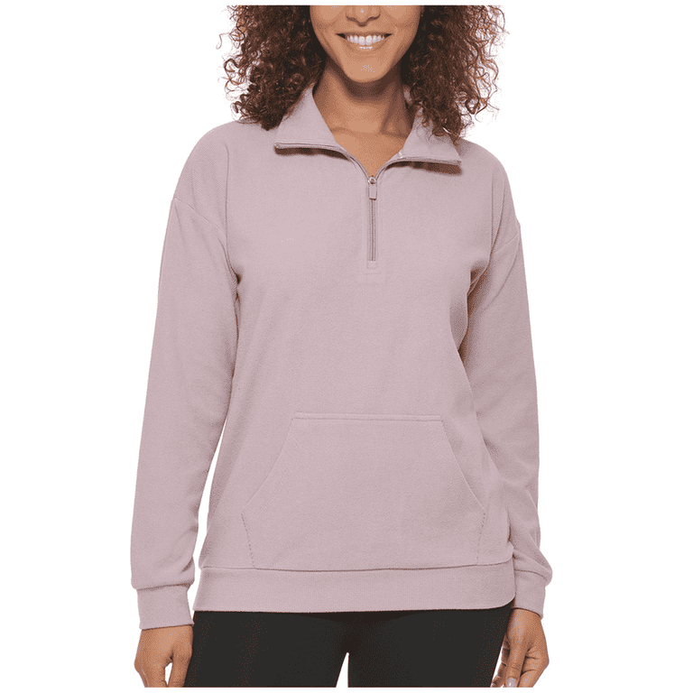 Marc New York by Andrew Marc Women's Ribbed 1/4 Zip Cozy Marc New York by Andrew Marc Women's Ribbed 1/4 Zip Cozy