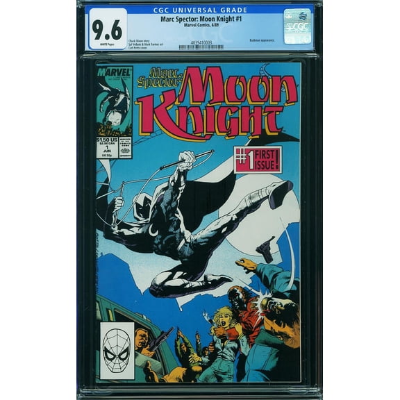 Marc Spector: Moon Knight #1 - CGC 9.6 Comic Book