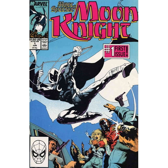 Marc Spector: Moon Knight #1 VF ; Marvel Comic Book